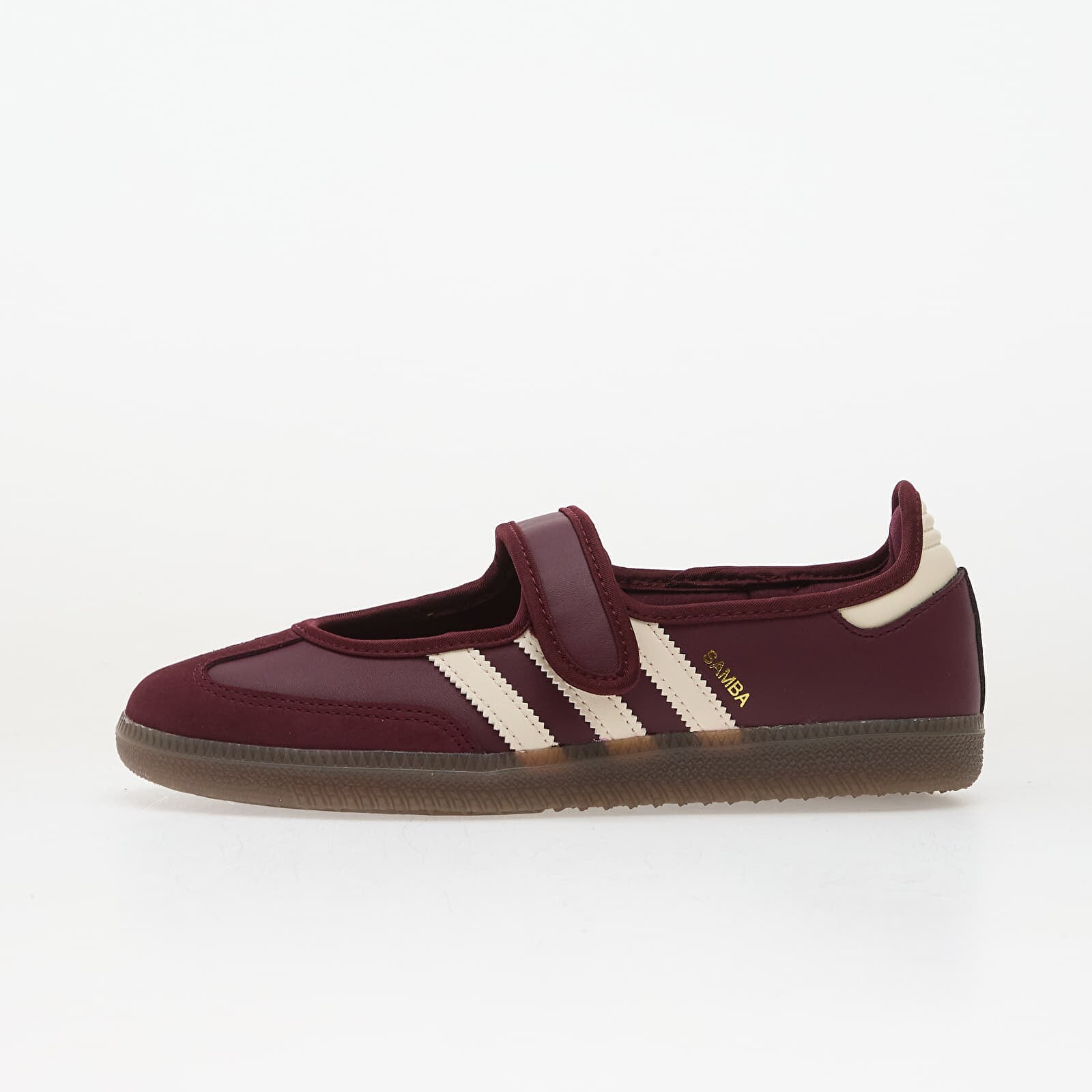 Sneakers adidas Samba Jane W Maroon/ Crew White/ Gold Metallic UK 7.5