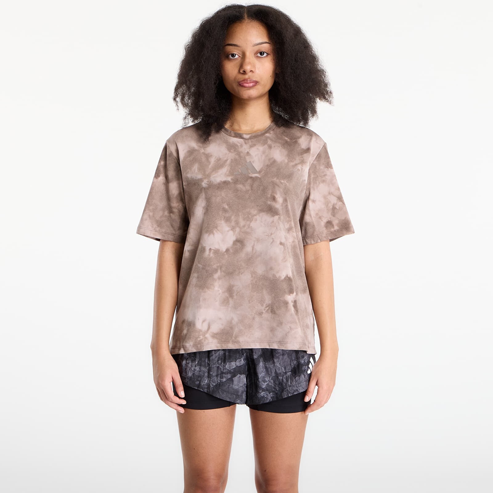 T-shirt adidas W Mt Tee Sd Wonder Taupe/ Earth Strata XS