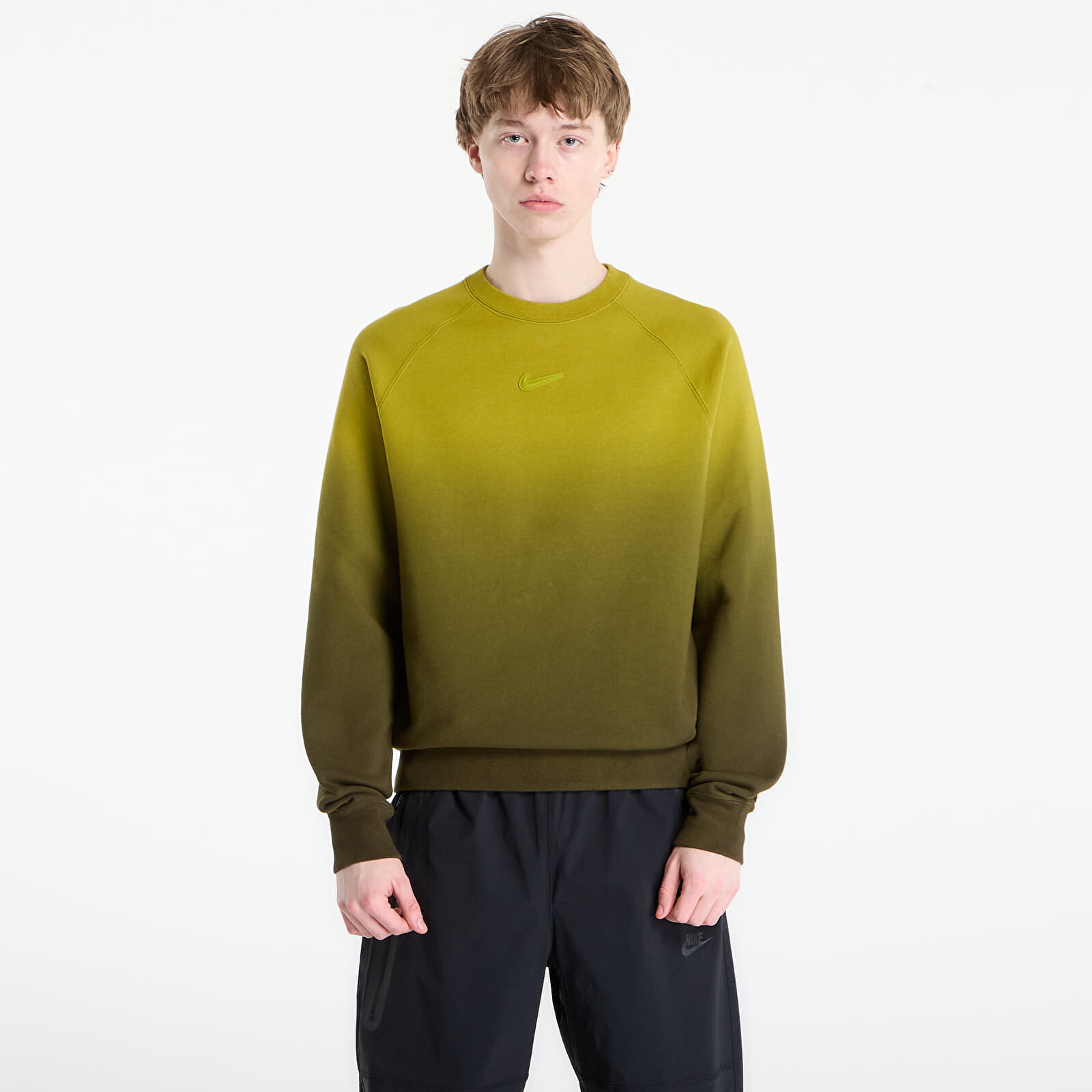 Sweatshirt Nike x NOCTA Men's Fleece CS Crew Moss/ Medium Olive/ Moss XL