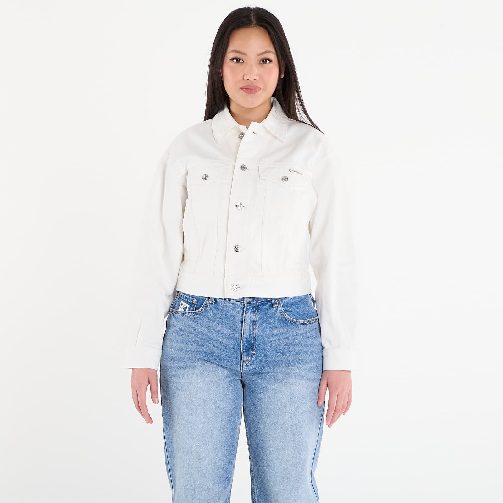 Jacket Calvin Klein 90S Trucker Jacket Chalk White S
