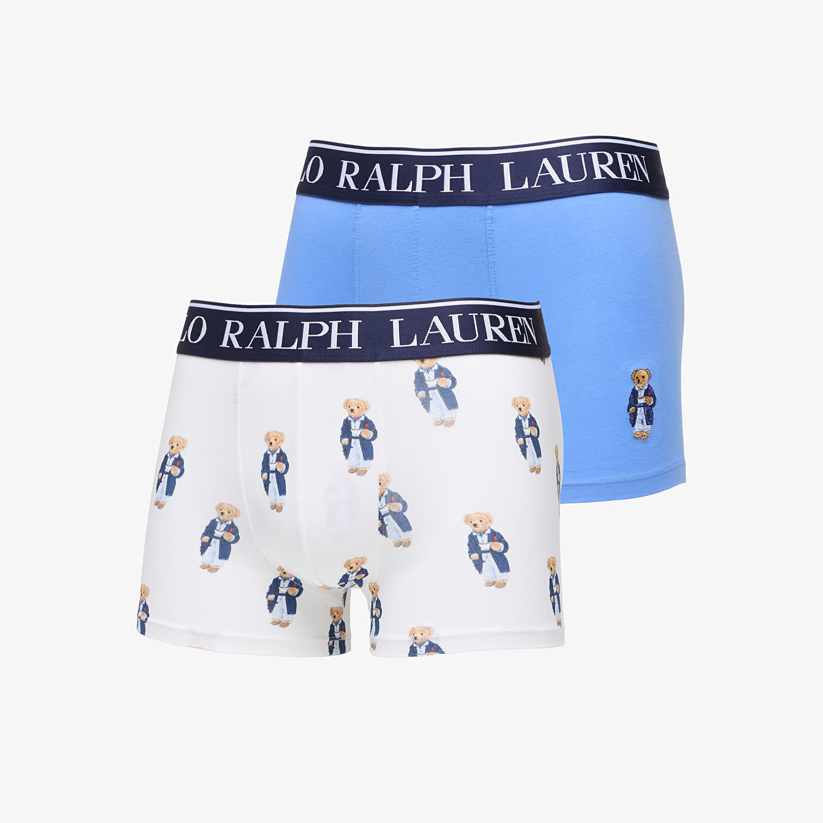 Ralph Lauren Trunk Gb 2-Pack White/ Blue L