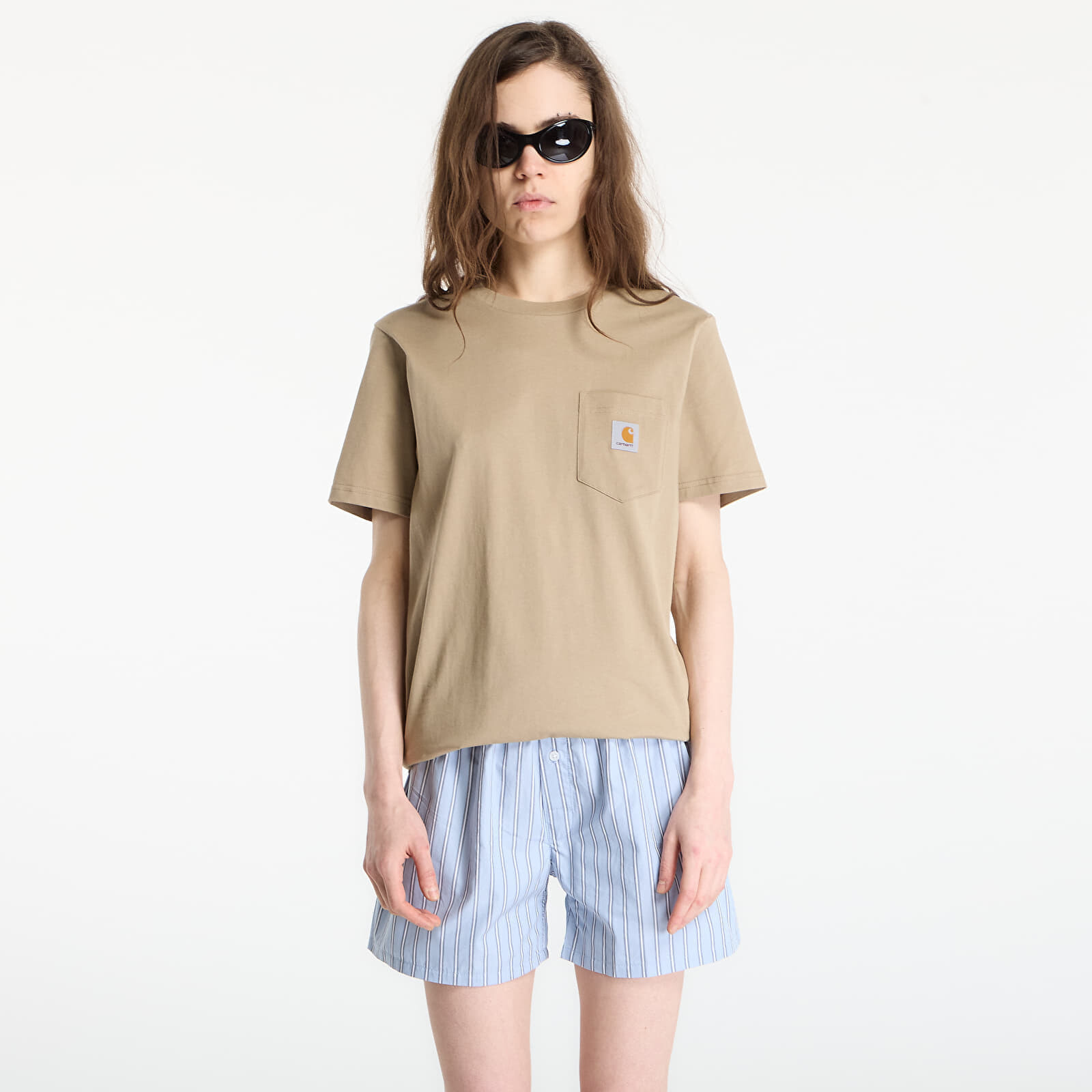 T-shirt Carhartt WIP S/S Pocket T-Shirt UNISEX Iroko M