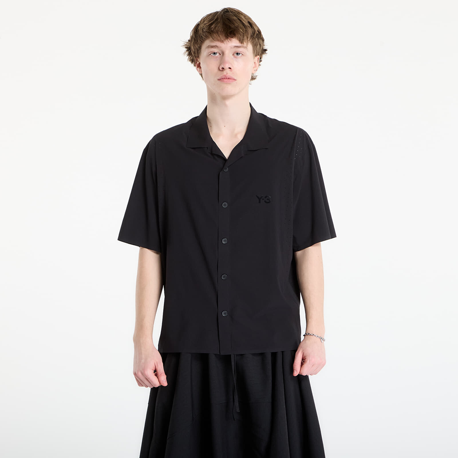 Shirt Y-3 Ultralight Woven Shirt Black M