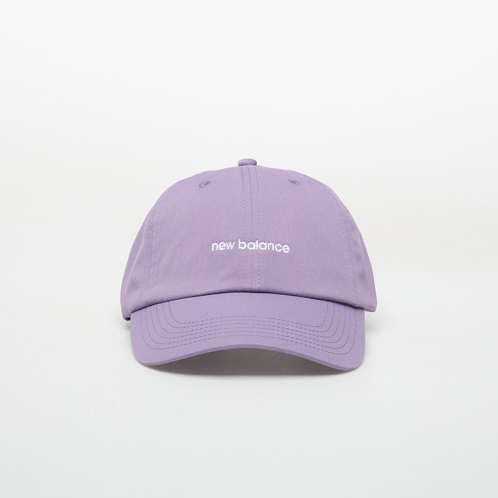 New Balance Women'S 6 Panel Linear Logo Hat Purple Universal