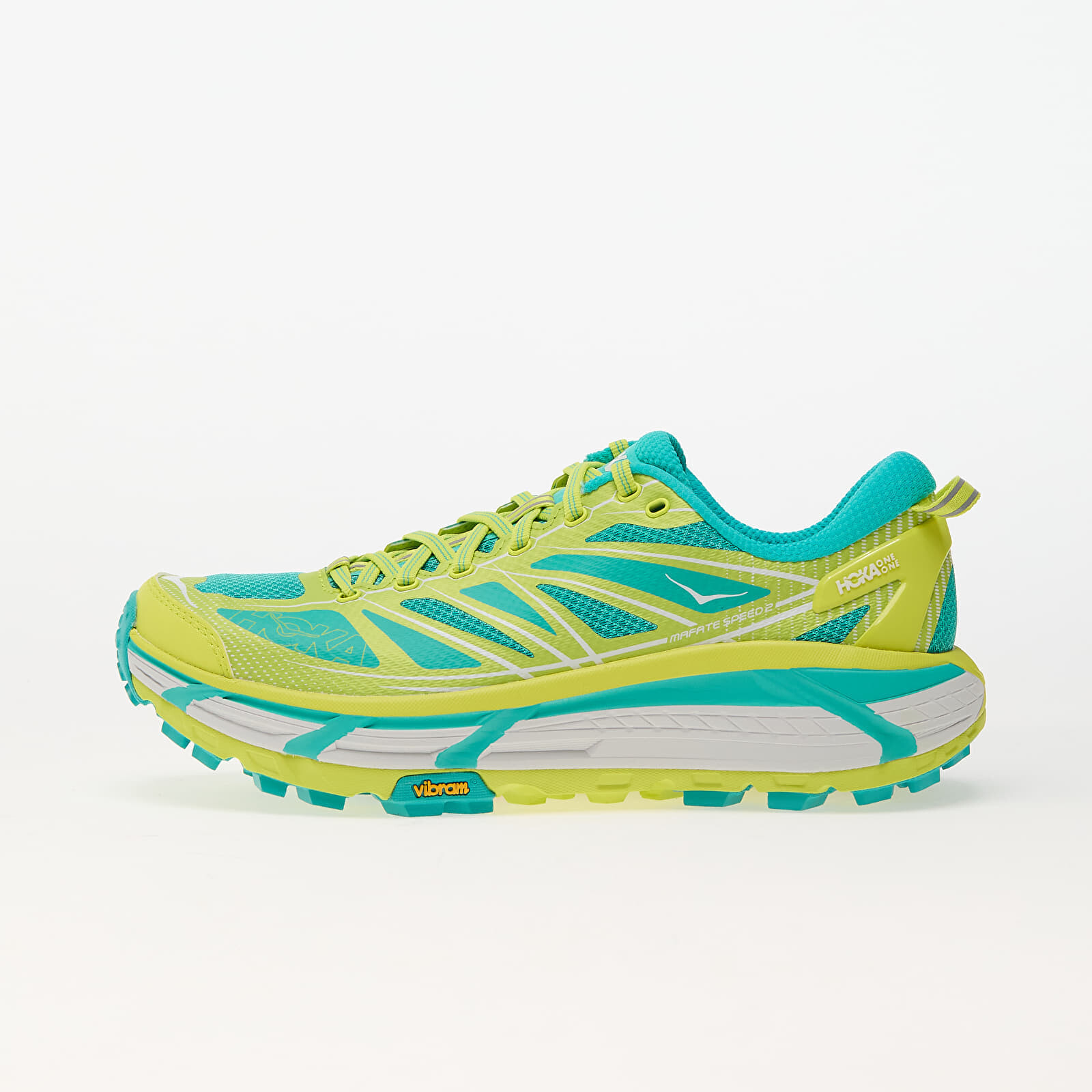 Sneakers Hoka® U Mafate Speed 2 Hoka Citrus/ Electric Aqua UK 9.5