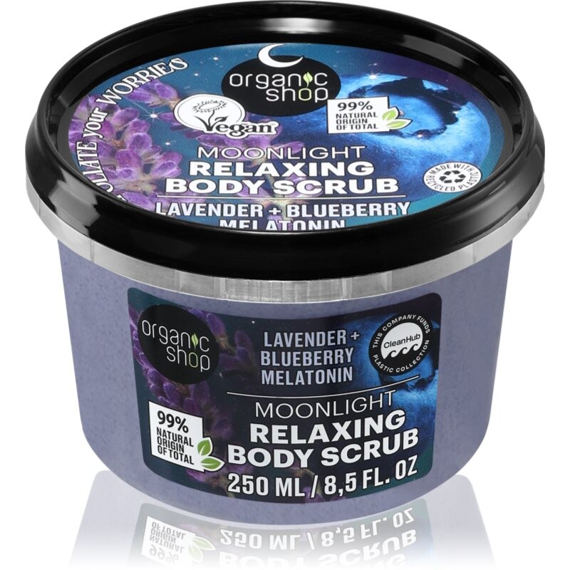Organic Shop Sleeping Exfoliate Your Worries body scrub for relaxation 250 ml