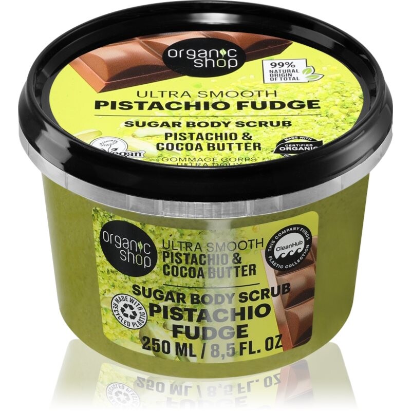 Organic Shop Pistachio Fudge gentle body scrub 250 ml