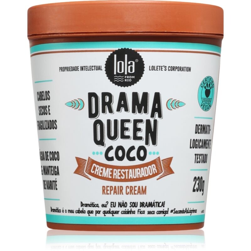 Lola Cosmetics Drama Queen nourishing mask for hair 230 g