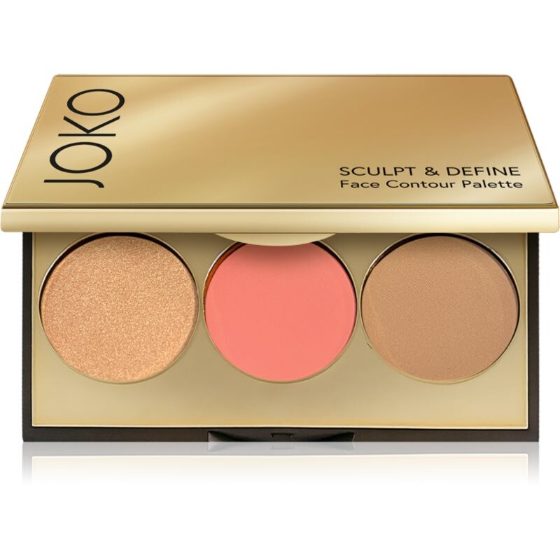 JOKO Sculpt & Define contouring palette shade 01 Sun Kissed Glow 8 g