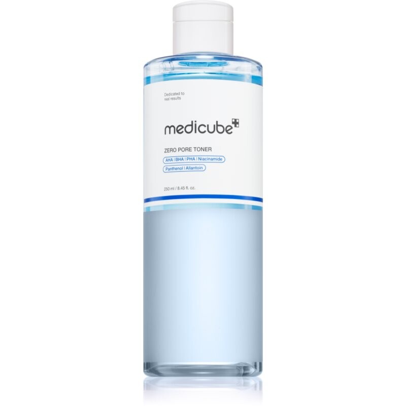 medicube Zero Pore Toner gentle exfoliating toner for enlarged pores 250 ml