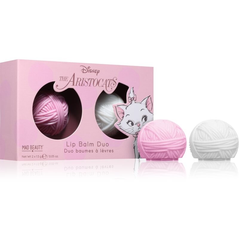 Mad Beauty The Aristocats lip balm double