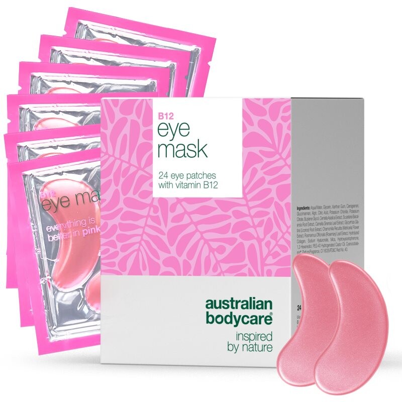 Australian Bodycare B12 hydrogel eye mask with vitamin B12 24 pc