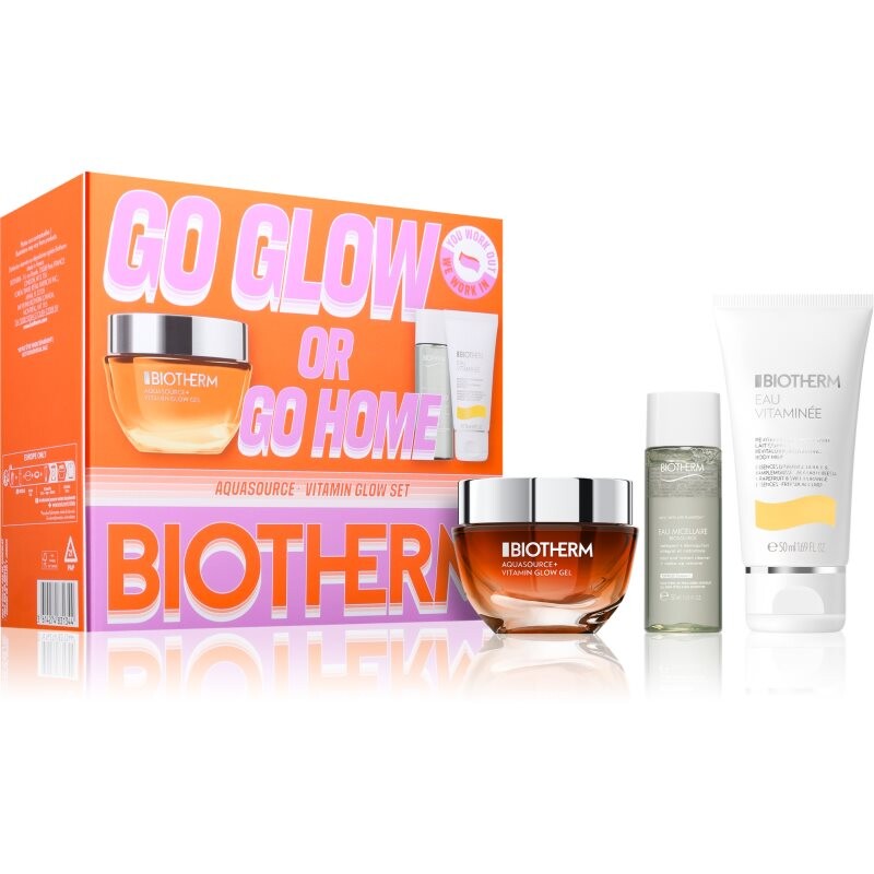 Biotherm Aquasource Vitamin Glow Gel gift set for women