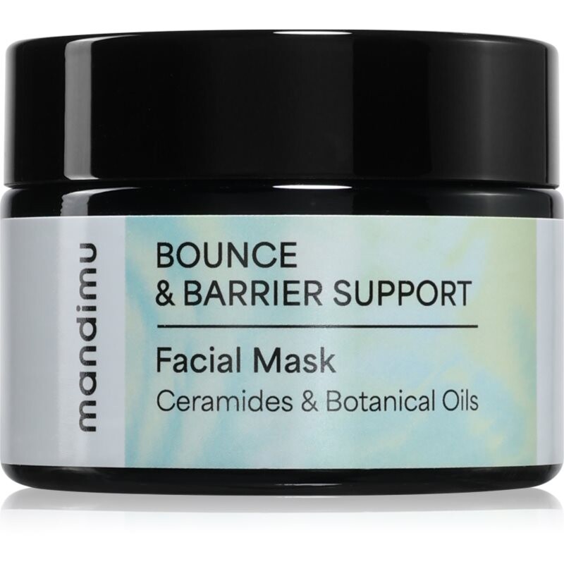Jíme zdravě Bounce & Barrier Support Facial Mask intense hydrating mask with hyaluronic acid 50 ml