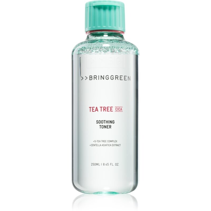 BRINGGREEN Tea Tree Cica Soothing Toner soothing toner with moisturising effect 250 ml