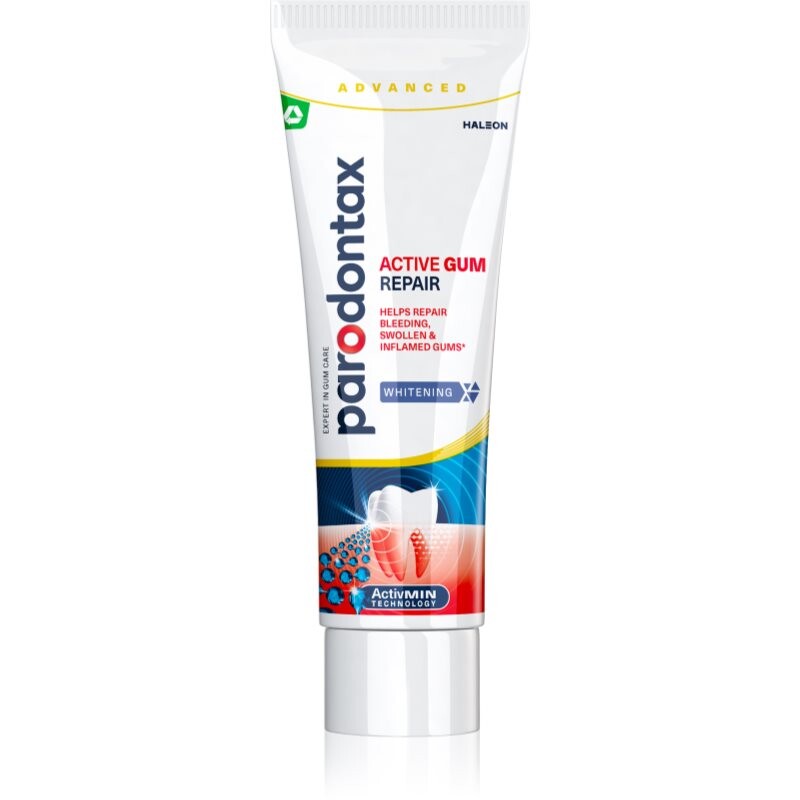 Parodontax Active Gum Repair Whitening toothpaste for healthy gums and complete dental care 75 ml
