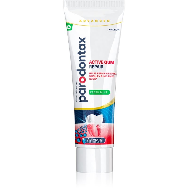 Parodontax Active Gum Repair Fresh Mint toothpaste for healthy gums and complete dental care 75 ml
