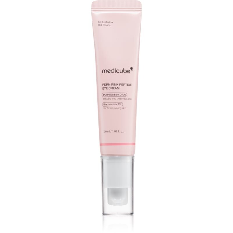 medicube PDRN Pink Peptide Eye Cream intensive eye cream to treat wrinkles, puffiness and dark circles 30 ml