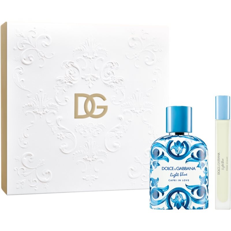 Dolce&Gabbana Light Blue Capri In Love Pour Homme Gift Set gift set for men