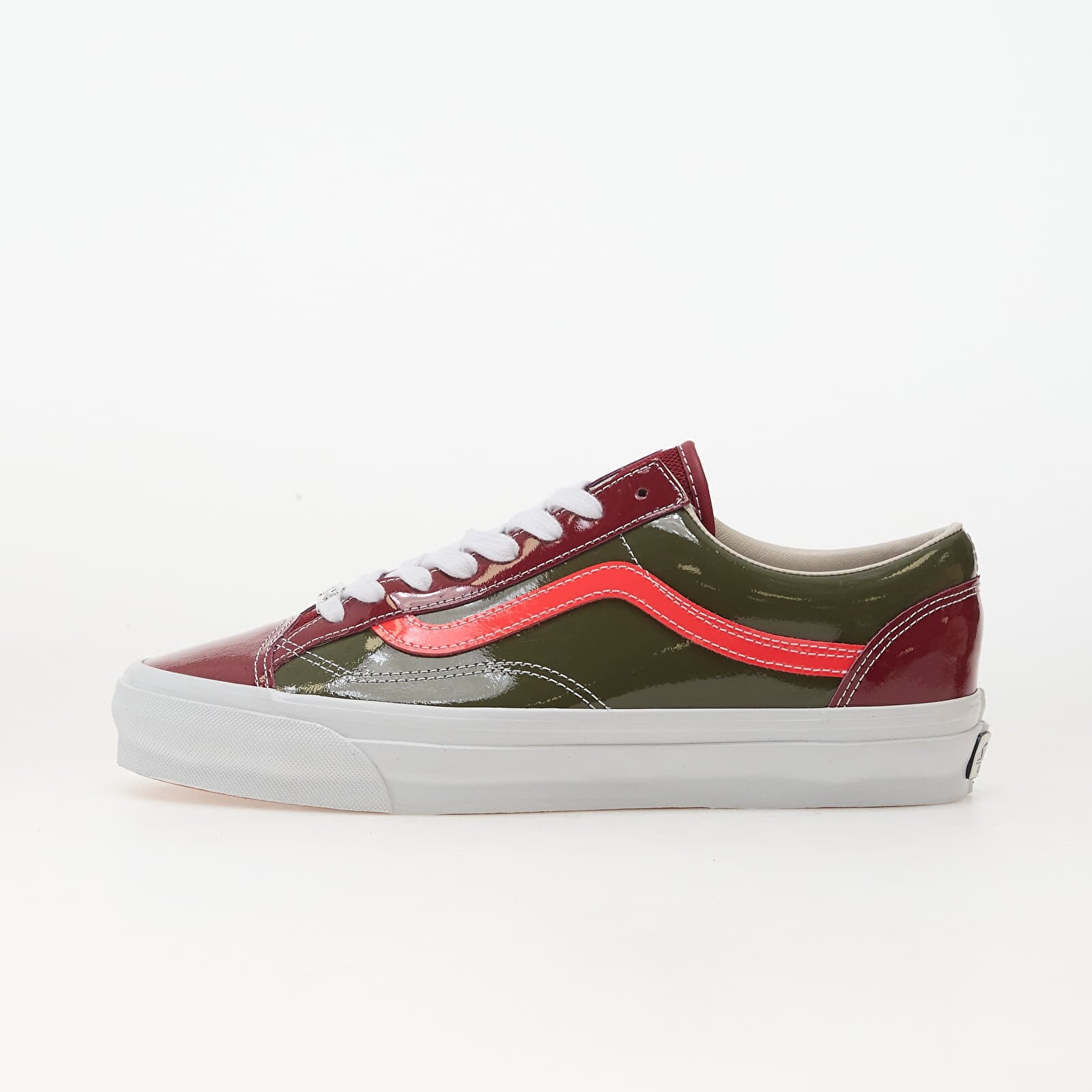 Sneakers Vans LX Old Skool 36 Patent Bordeaux/ Olive UK 7
