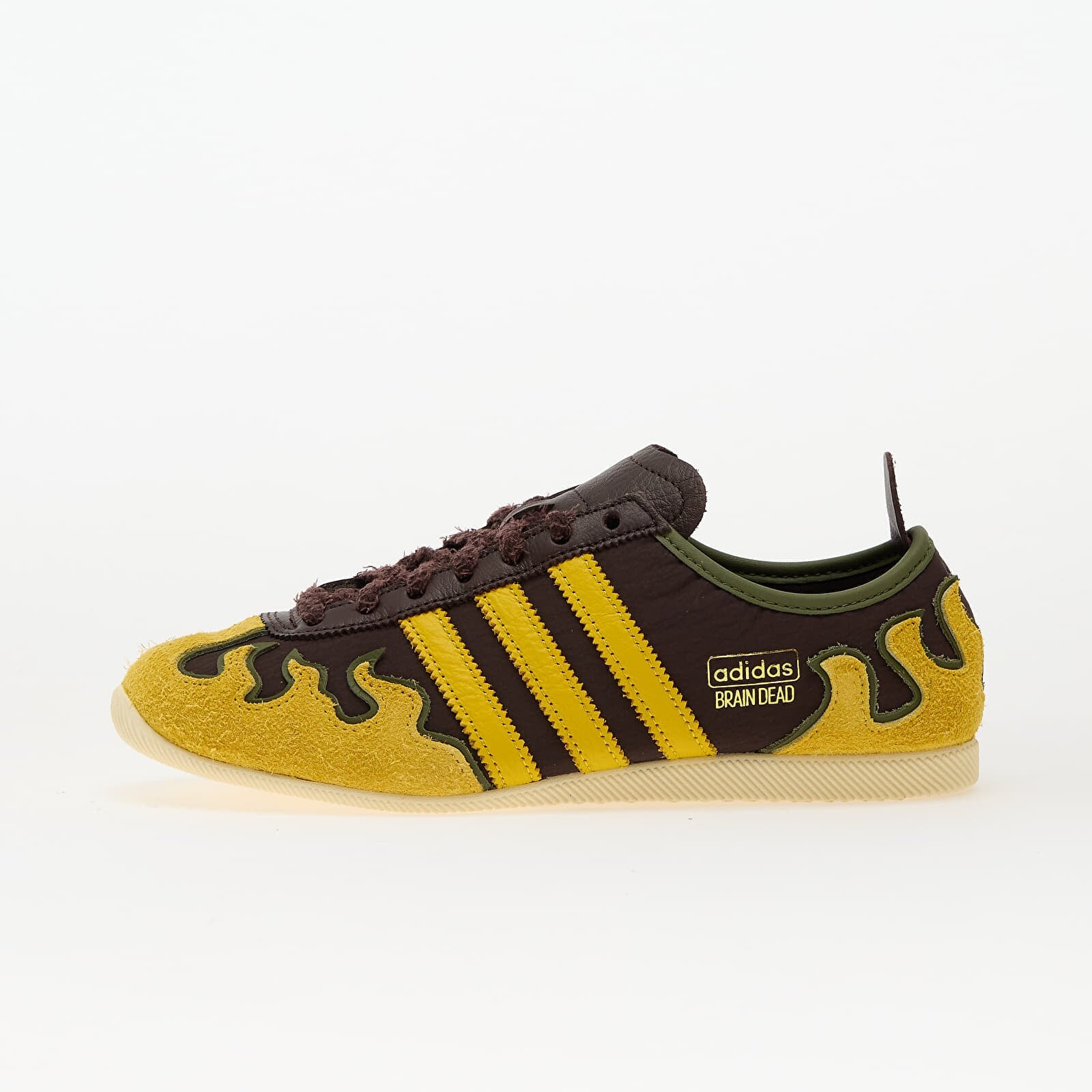 Sneakers adidas Japan Lo Brain Dead Shale Brown/ Hazy Yellow/ Off White UK 11