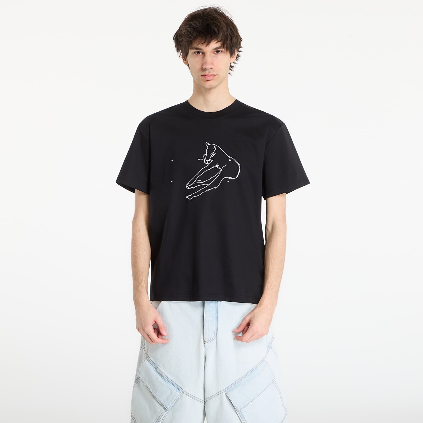 T-shirt HELIOT EMIL Colt T-Shirt Black 54