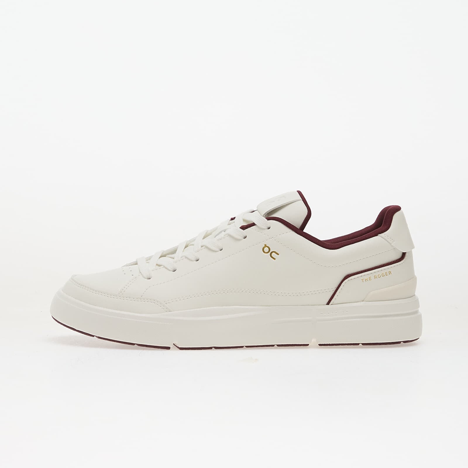 Sneakers On M The Roger Centre Court Ivory/ Maroon UK 10.5