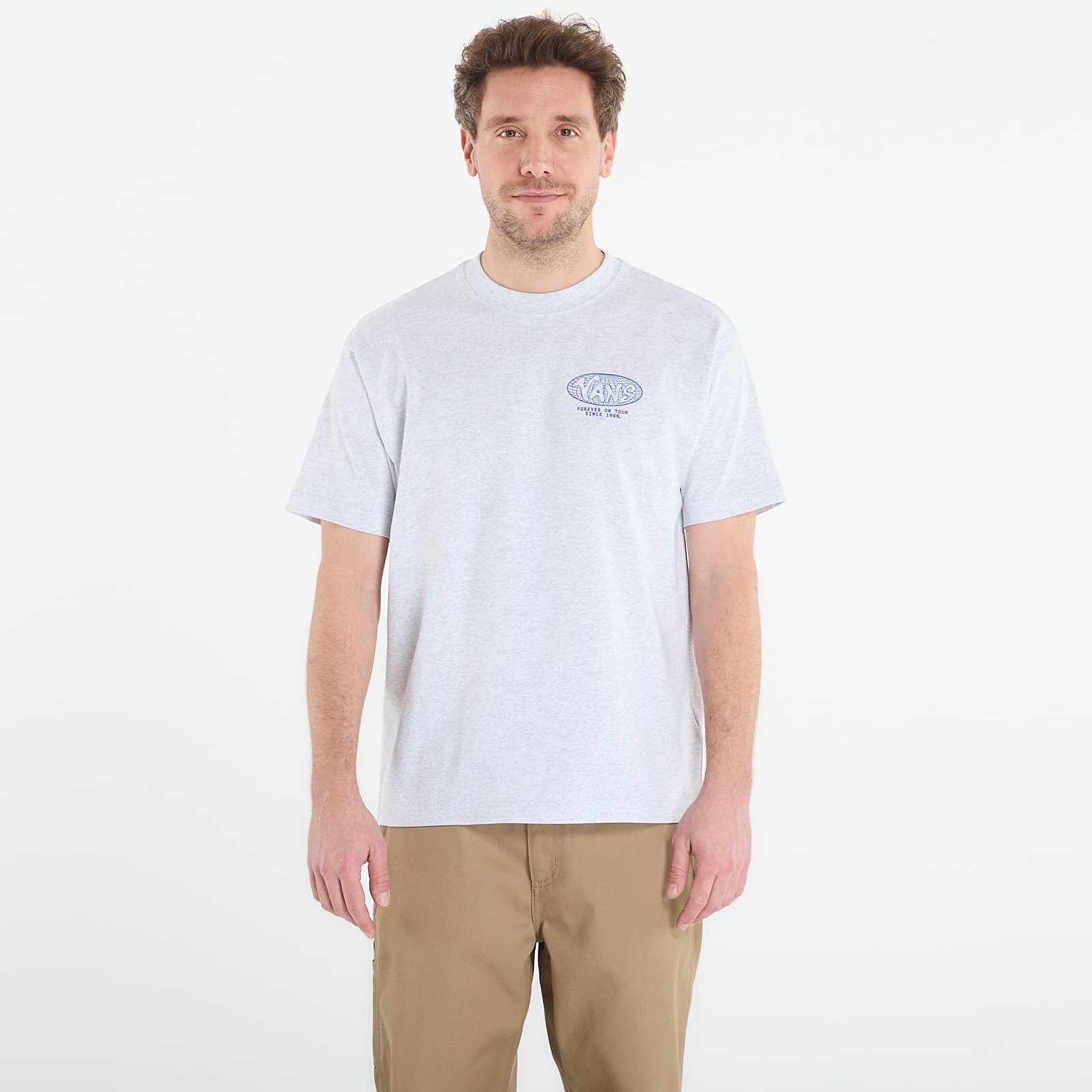 T-shirt Vans World Tour Loose SS Tee Light Grey S