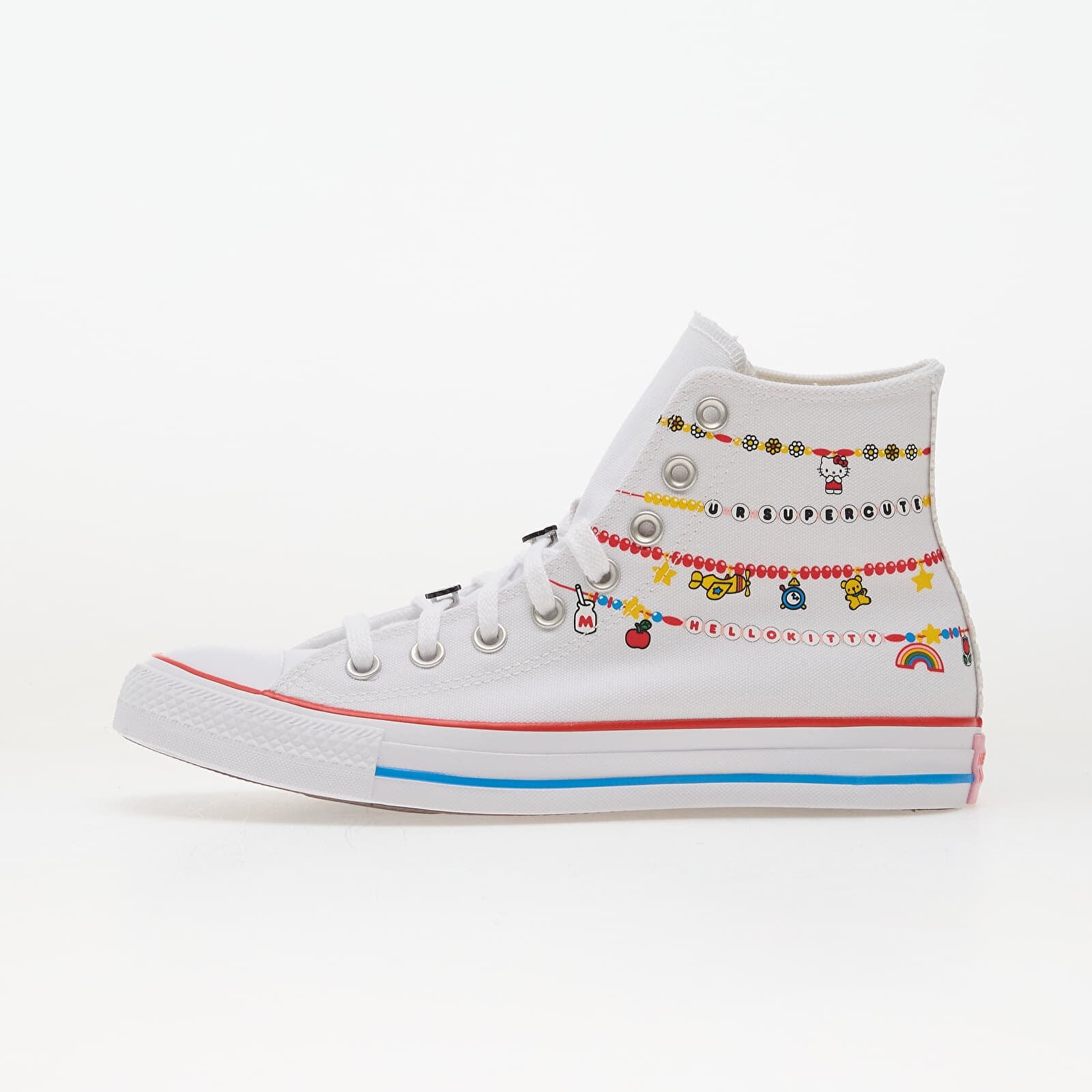 Sneakers Converse x Hello Kitty and Friends Chuck Taylor All Star Hi White/ Red/ Yellow UK 3