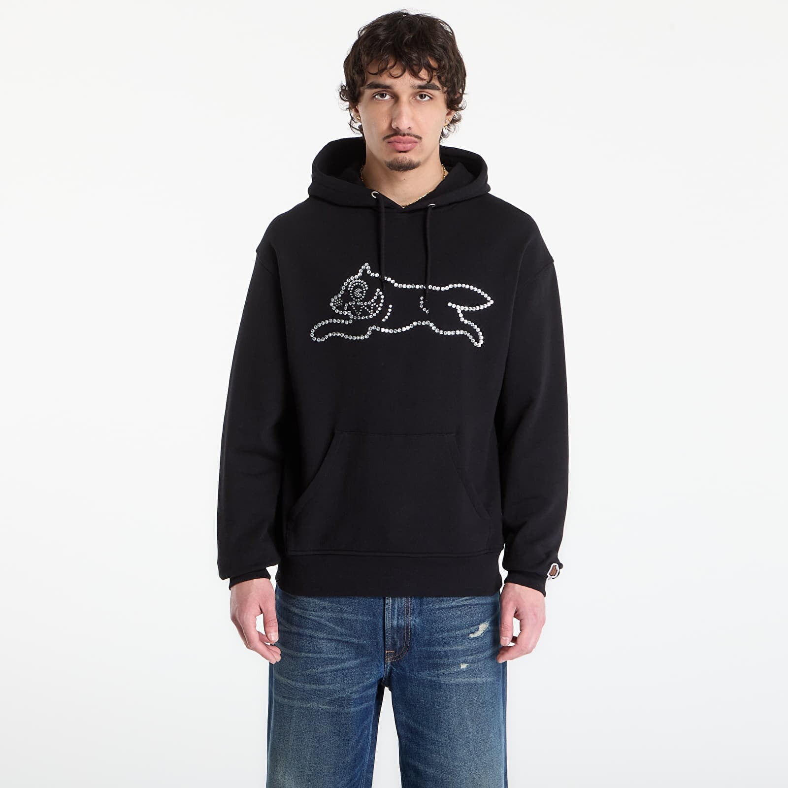 Sweatshirt Billionaire Boys Club Icecream Crystal Running Dog Popover Hood Black S