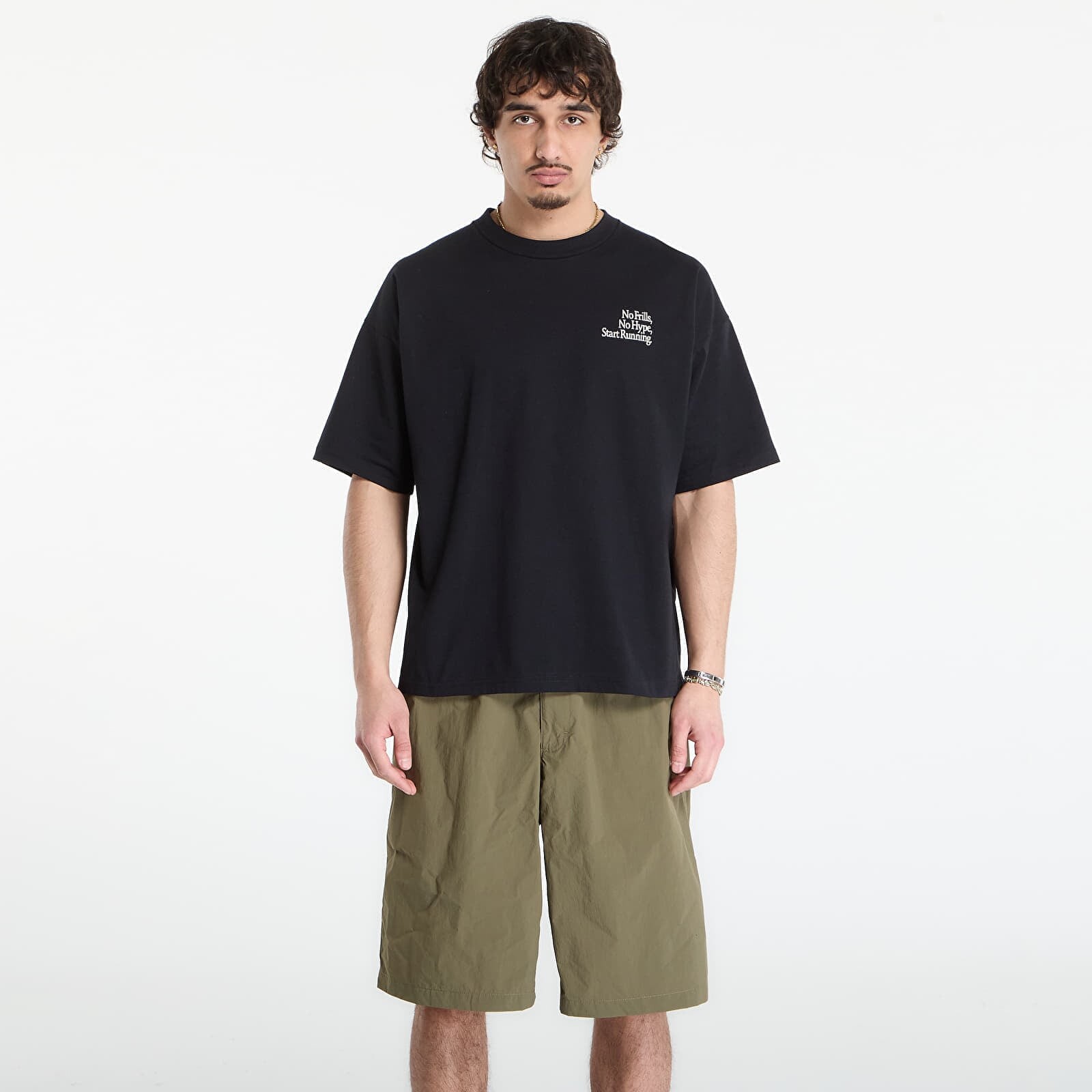 T-shirt Asics Runner Message Graphic Relaxed Tee Performance Black S