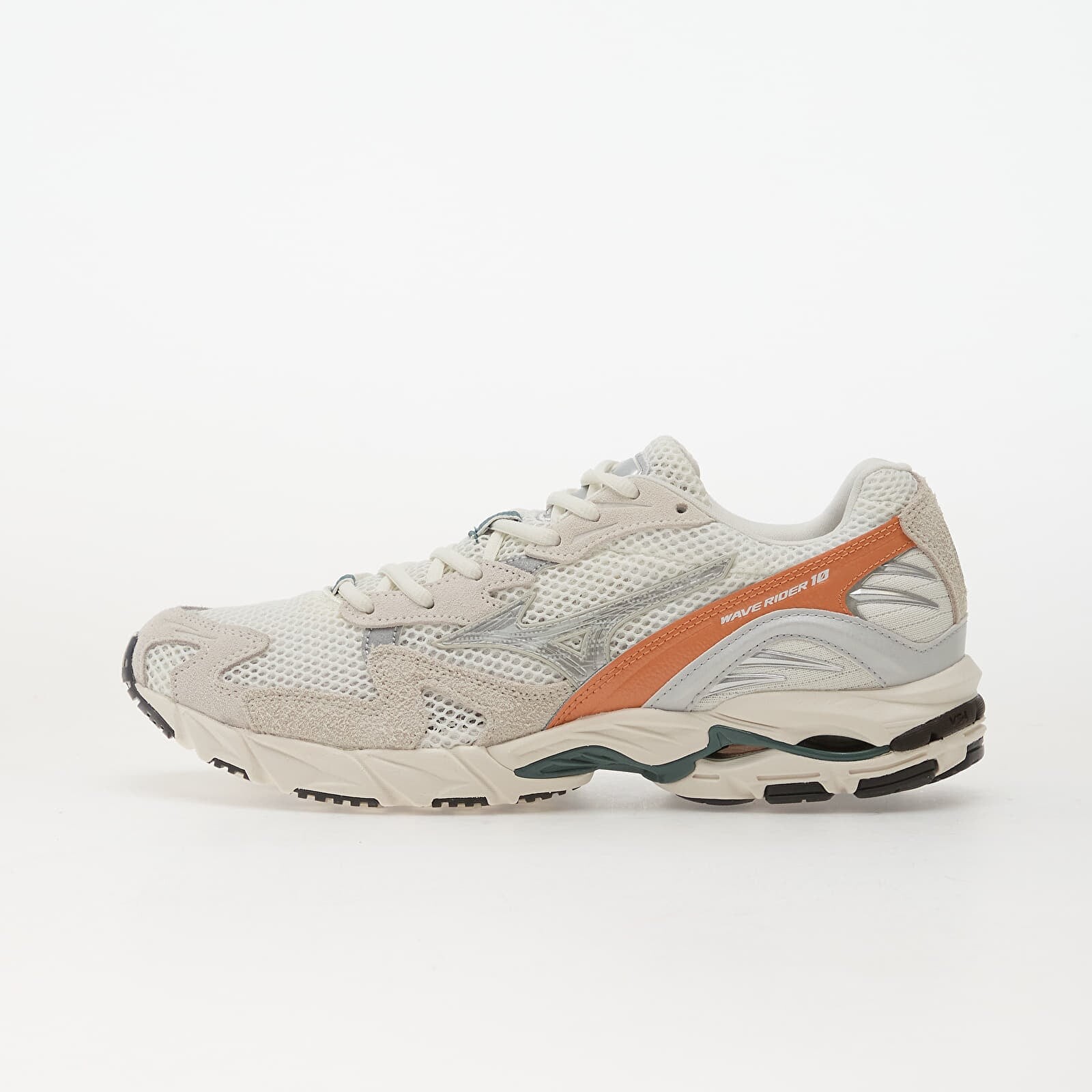 Sneakers Mizuno Wave Rider 10 (U) Snow White/ Dawn Blue/ Sun Baked UK 10.5