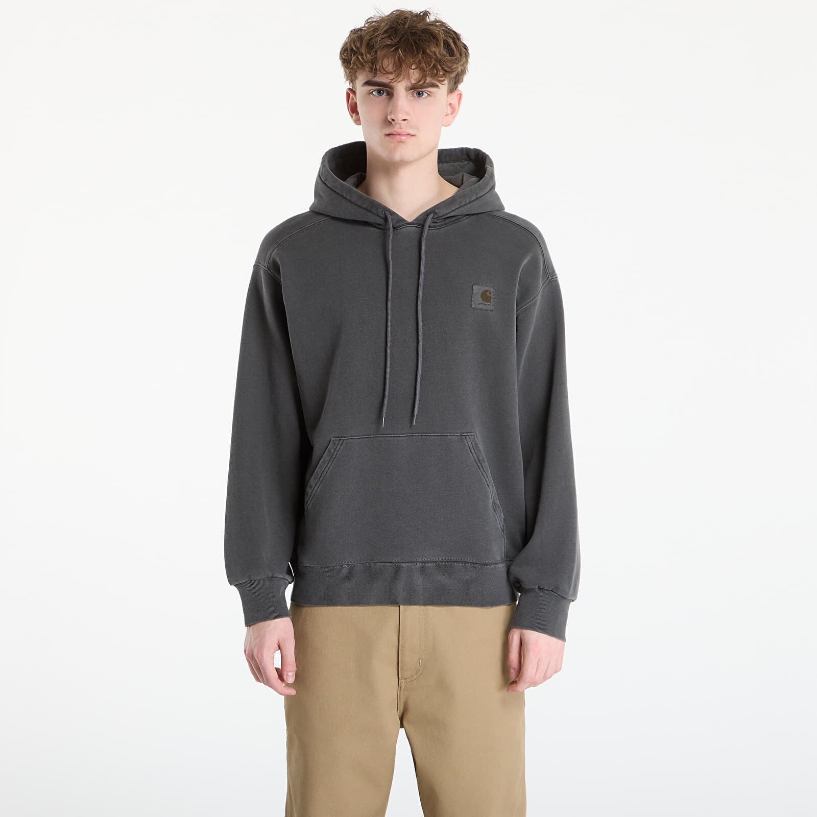 Sweatshirt Carhartt WIP Hooded Nelson Sweat UNISEX Black XS