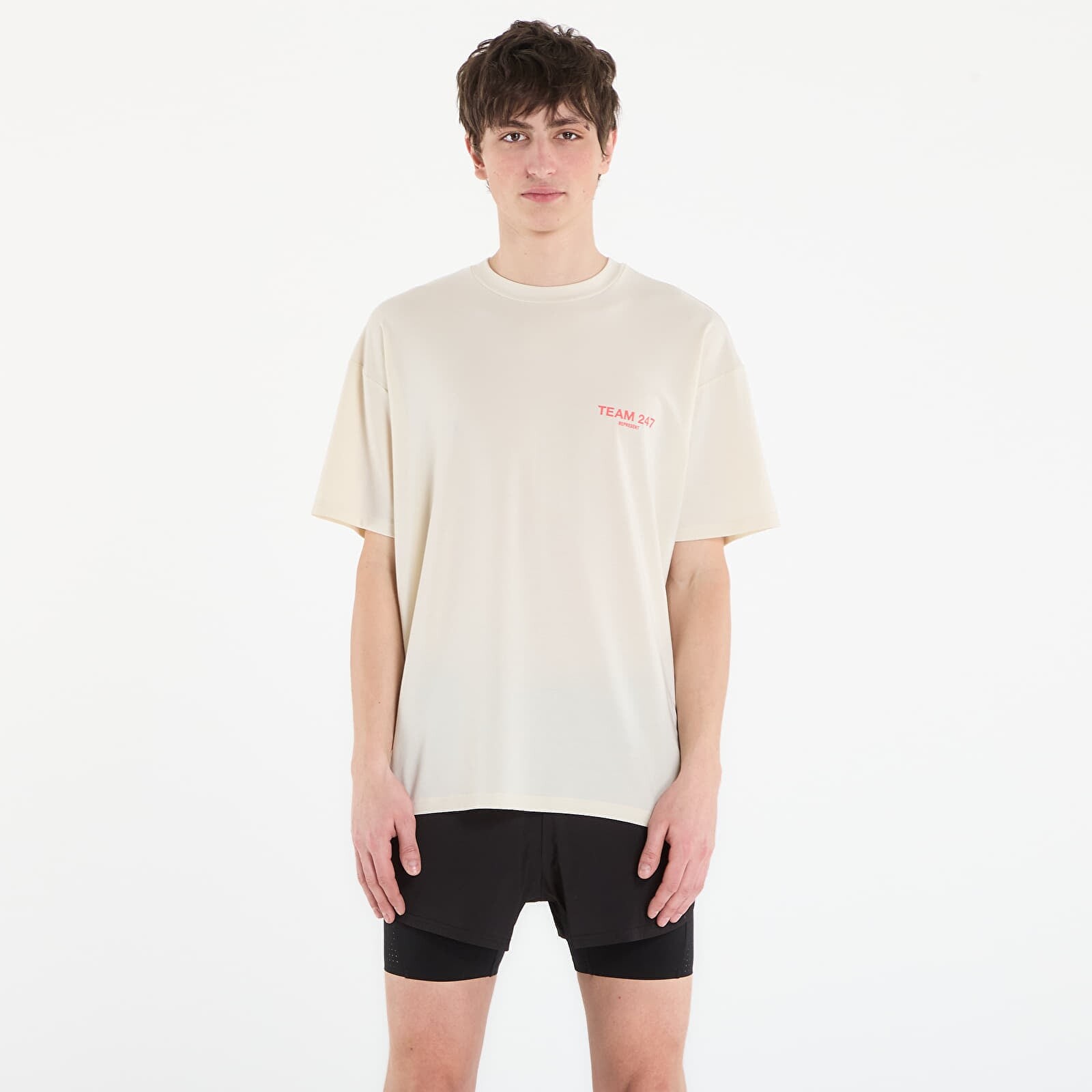 T-shirt REPRESENT Team 247 Oversized Tee UNISEX Cream S