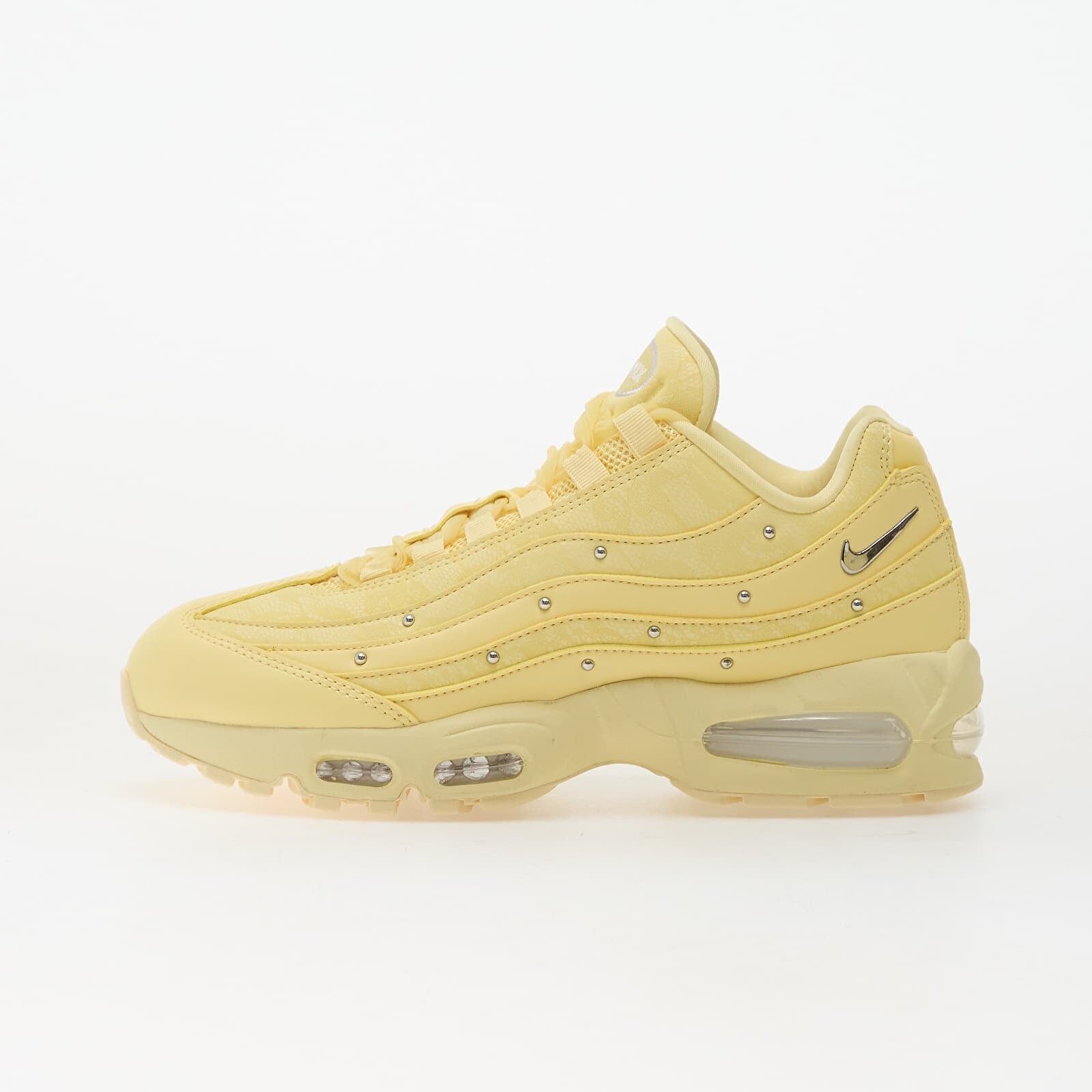 Sneakers Nike W Air Max 95 Slim Soft Yellow/ Metallic Silver-Alabaster UK 3.5
