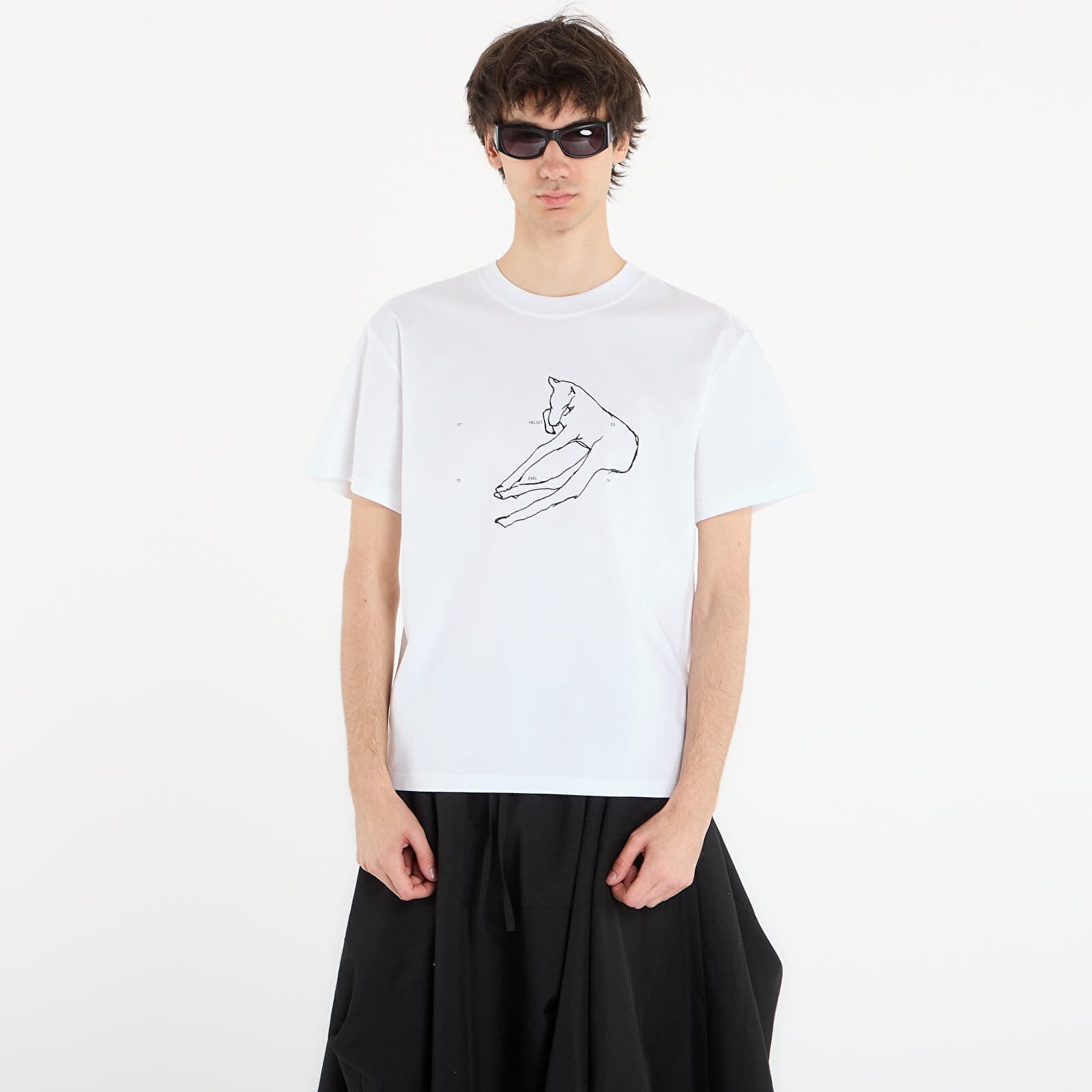 T-shirt HELIOT EMIL Colt T-Shirt White 48