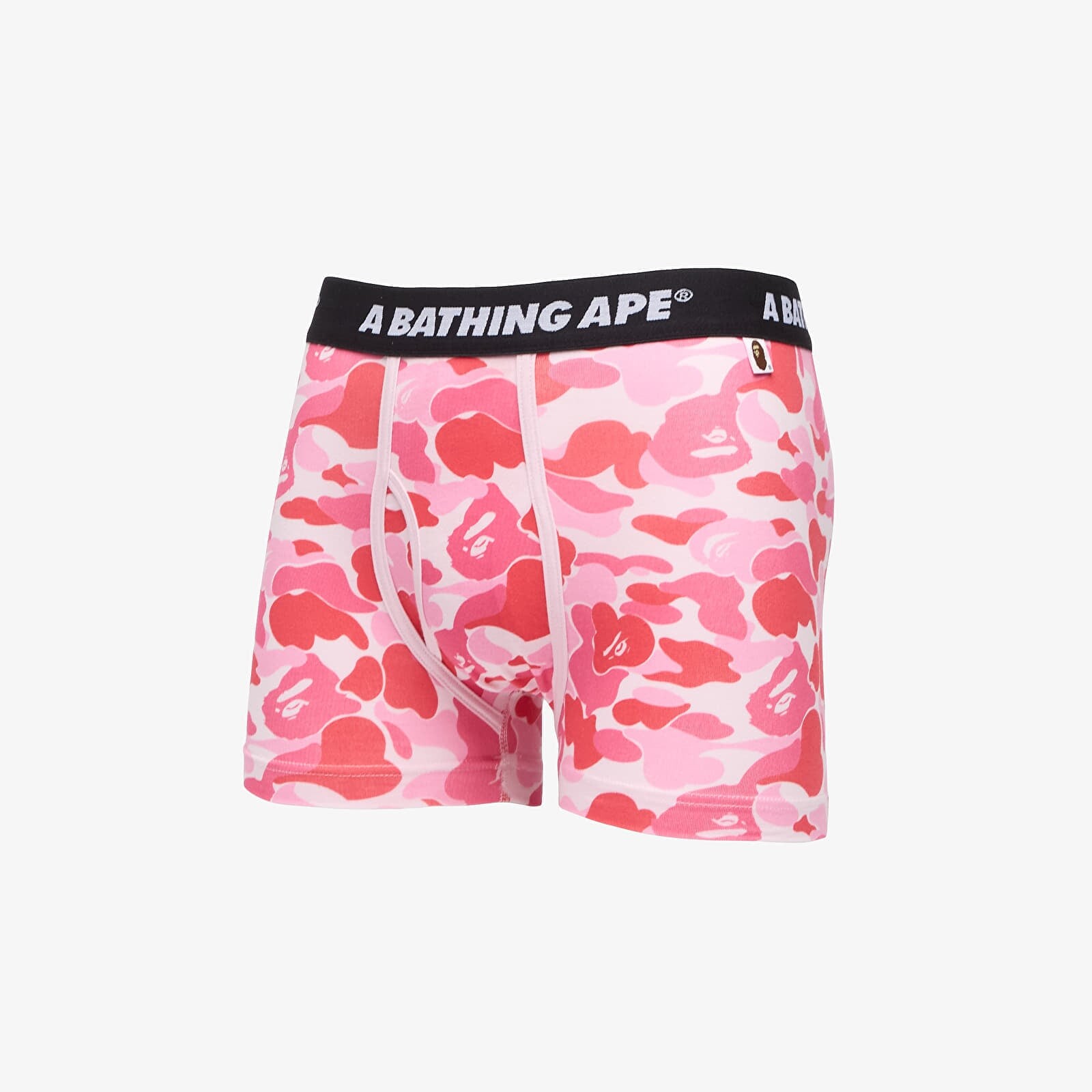 A BATHING APE Abc Camo Trunks Pink XL