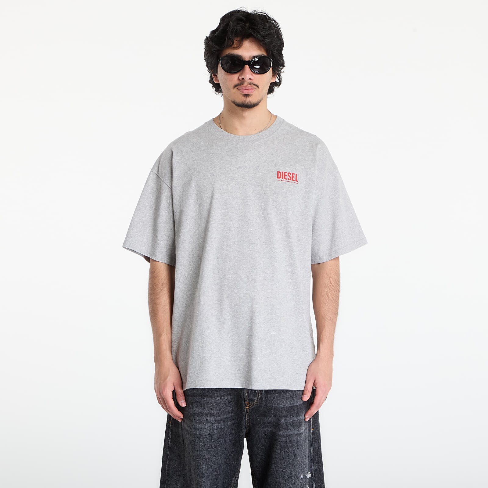 T-shirt Diesel T-Boxt-Bisk T-Shirt Grey Melange S