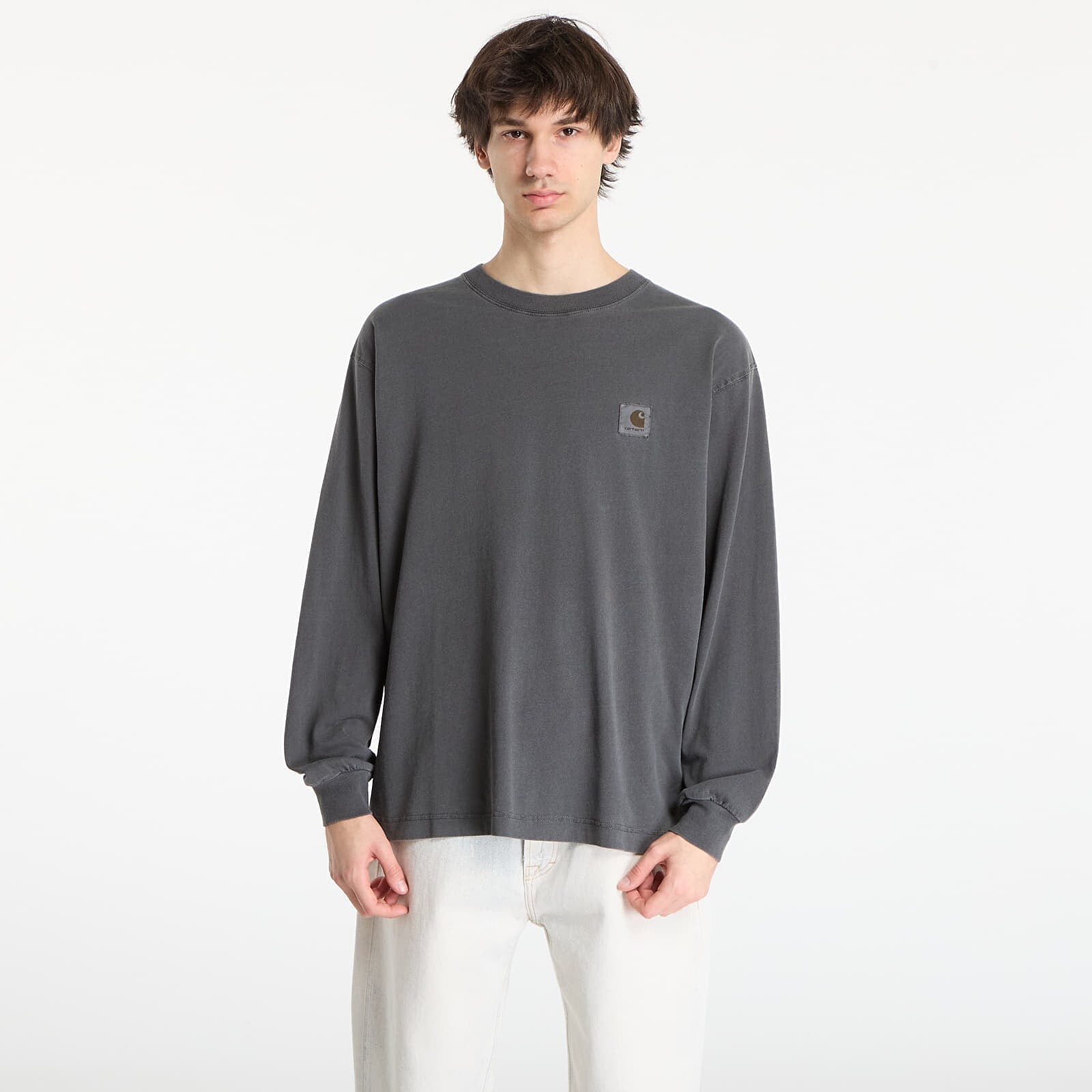 T-shirt Carhartt WIP L/S Nelson T-Shirt UNISEX Black M