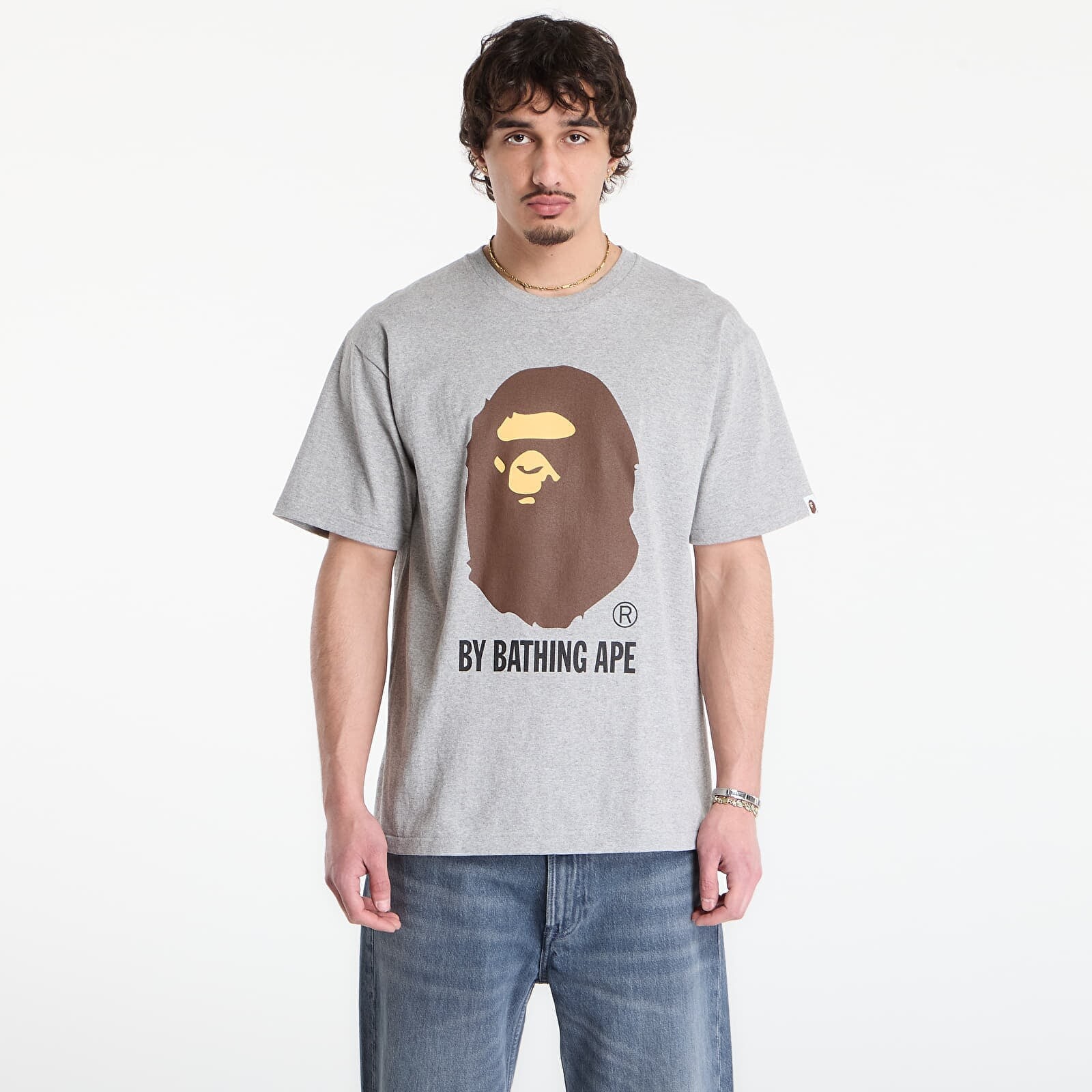 T-shirt A BATHING APE By Bathing Ape Tee UNISEX Gray XXL
