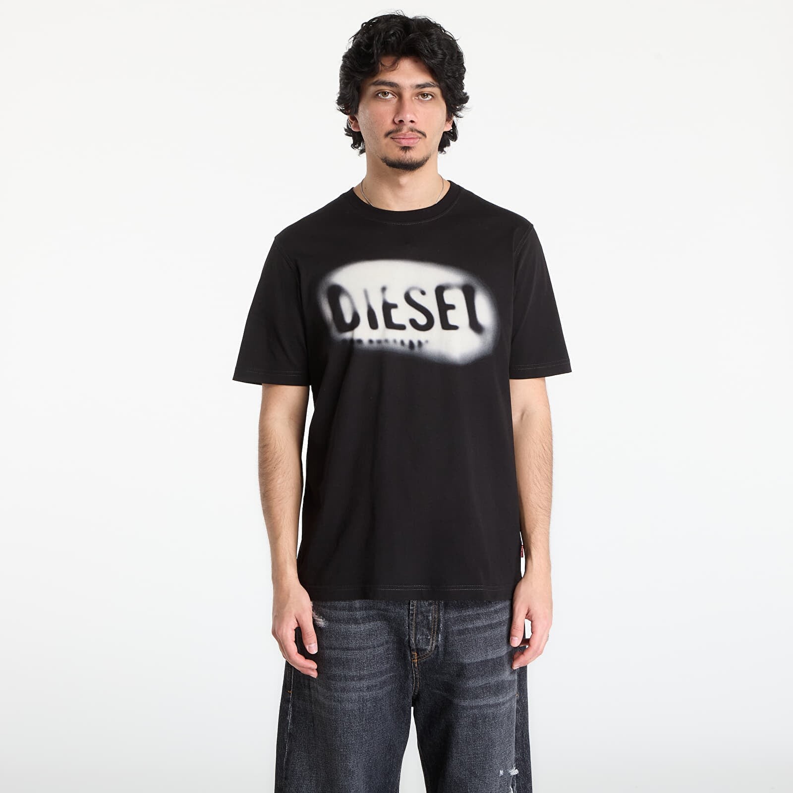 T-shirt Diesel T-Adjust-V2 T-Shirt Black XXL