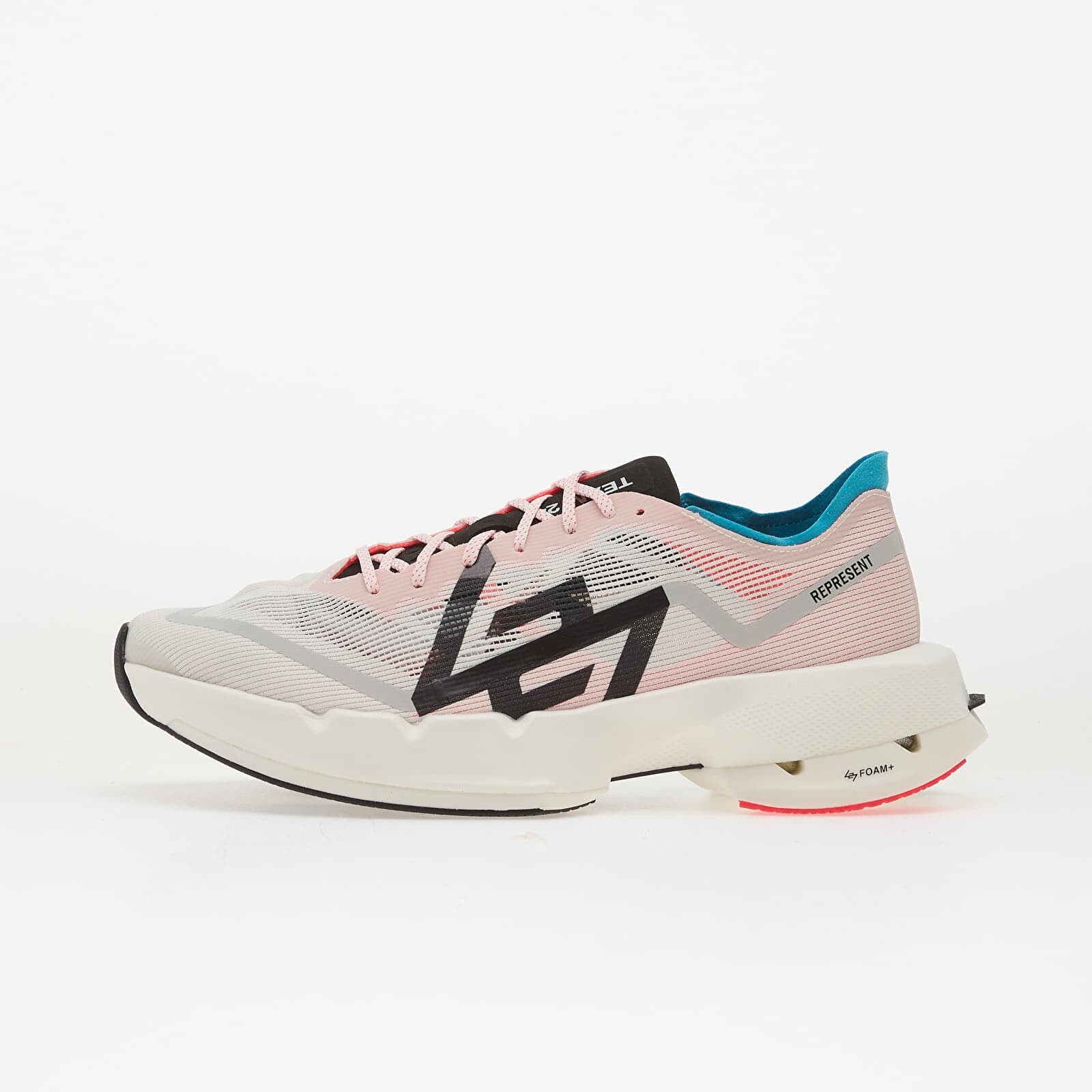 Sneakers REPRESENT 247 Arc-4 Elite Race Flat White/ Jet Black UK 8