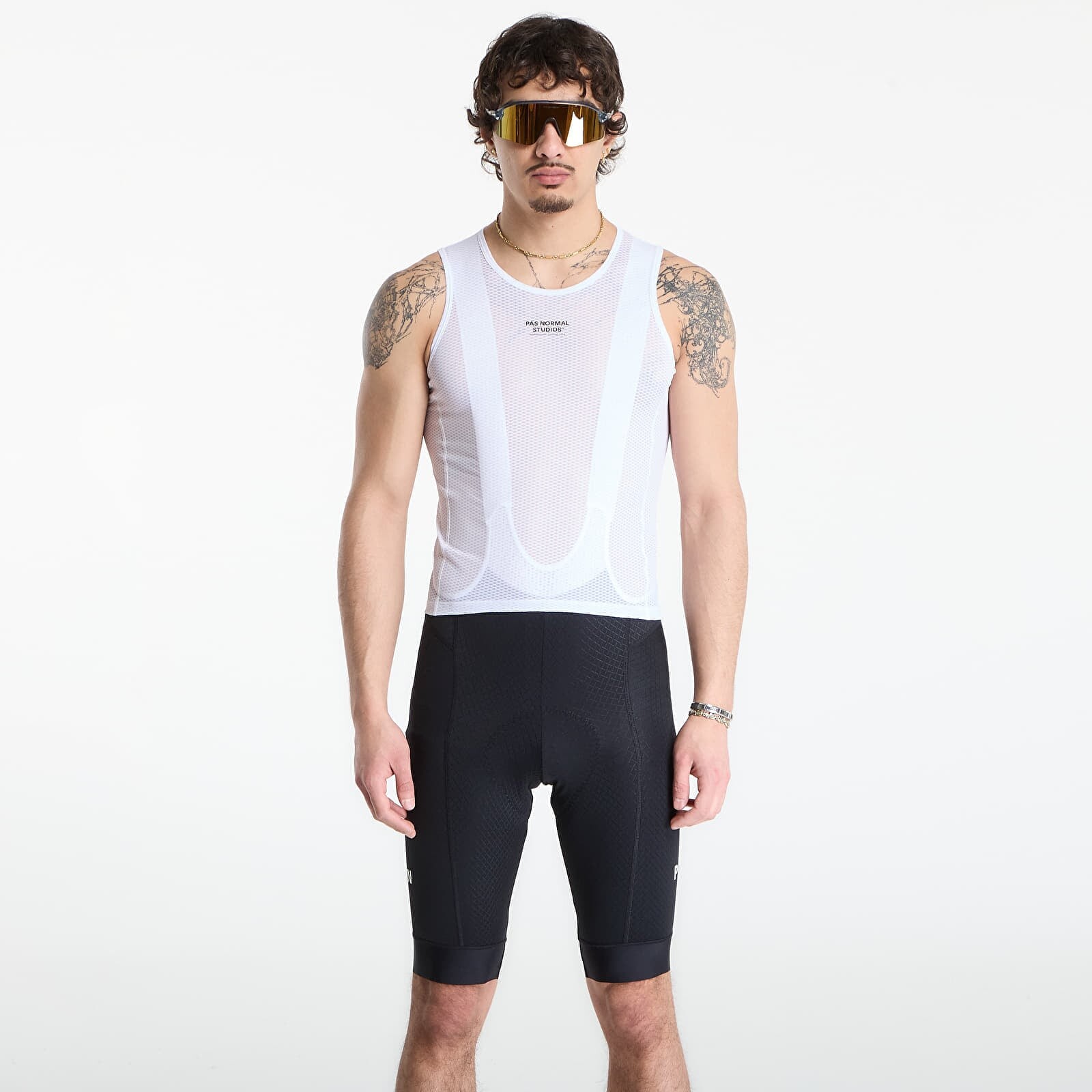 T-shirt Pas Normal Studios Sleeveless Baselayer White L