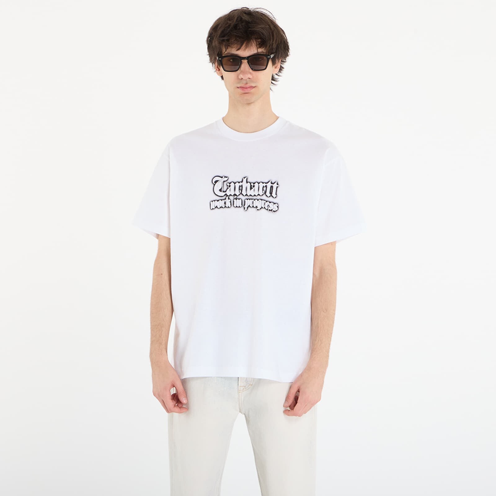 T-shirt Carhartt WIP S/S World Tour T-Shirt UNISEX White M