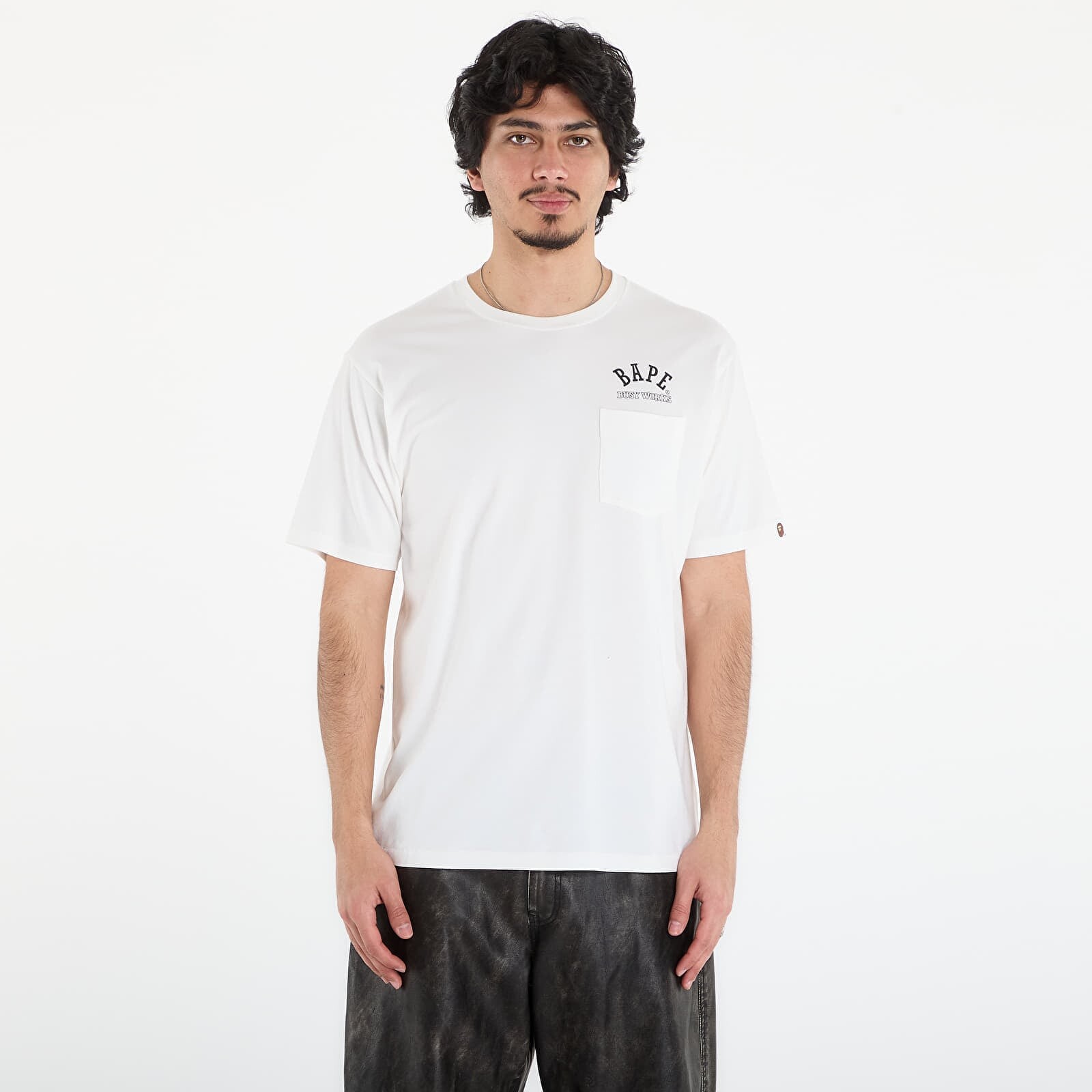 T-shirt A BATHING APE Bape 2 Pieces Tee UNISEX White M