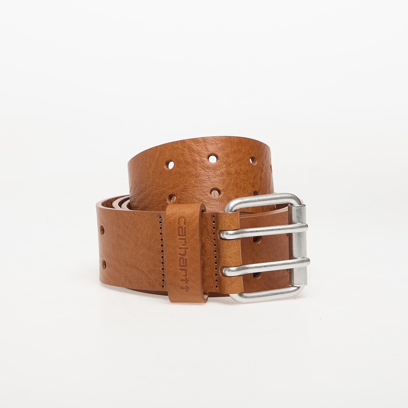 Belt Carhartt WIP Double Script Belt Cognac/ Silver XL