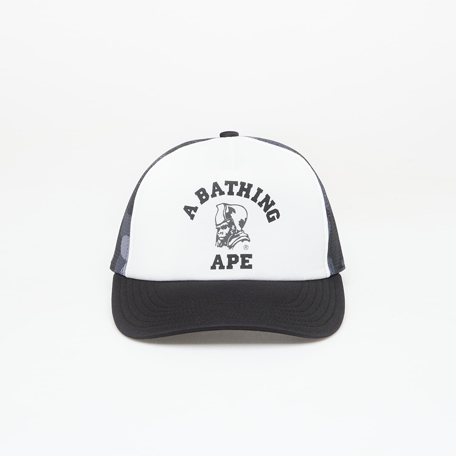 Cap A BATHING APE Color Camo General Mesh Cap Black Universal
