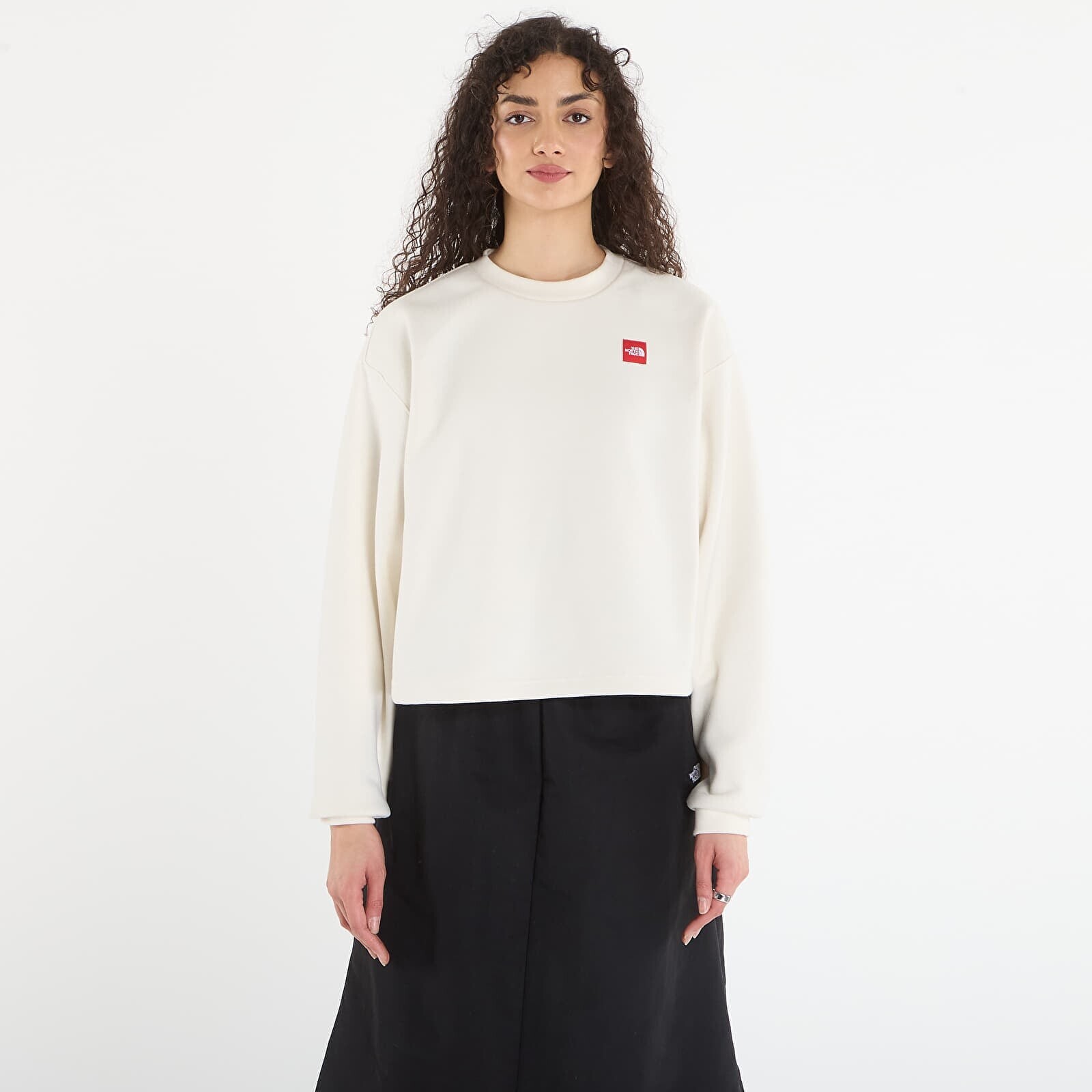 Sweatshirt The North Face Redbox Crew White Dune M