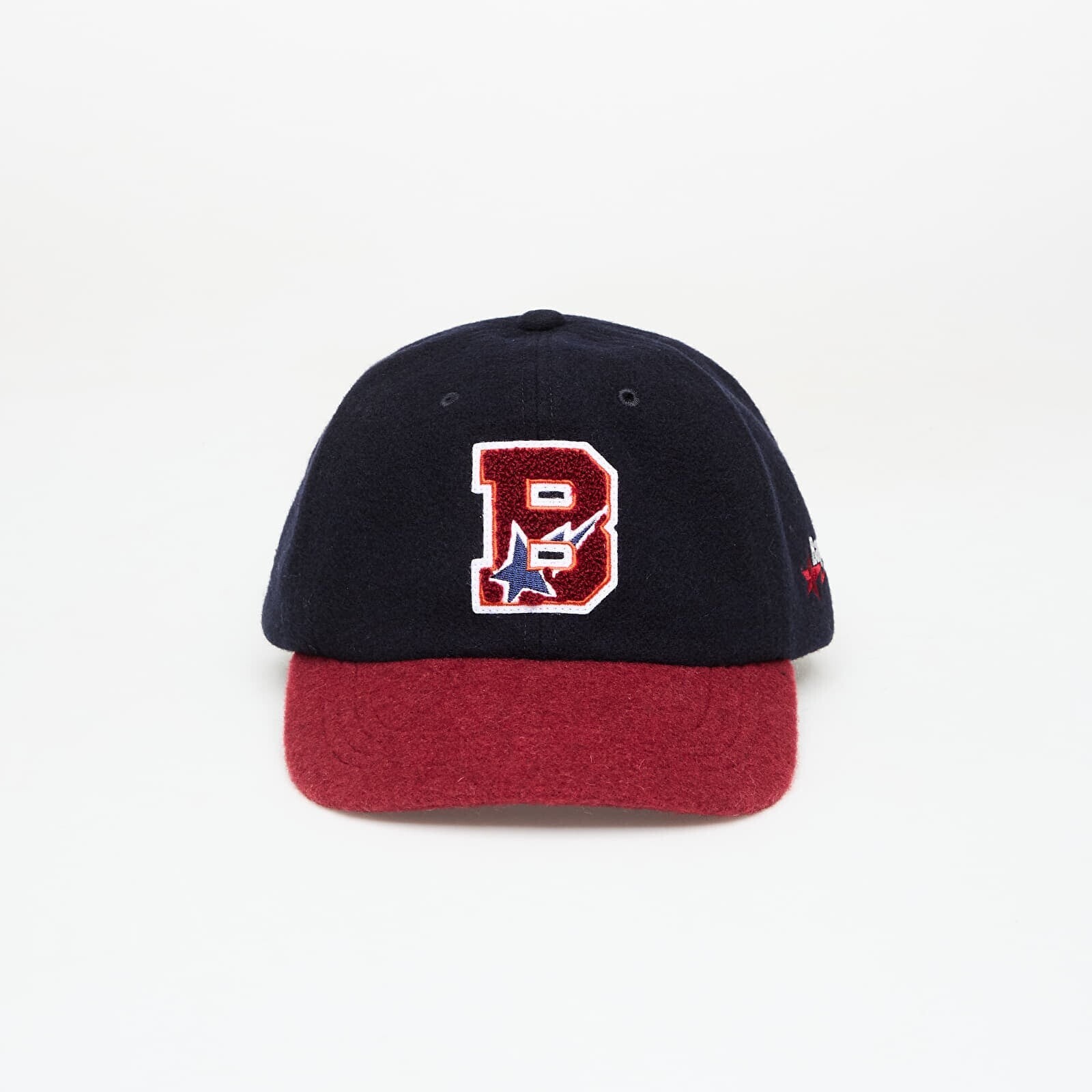 A BATHING APE Varsity Logo Wool Cap Navy Universal