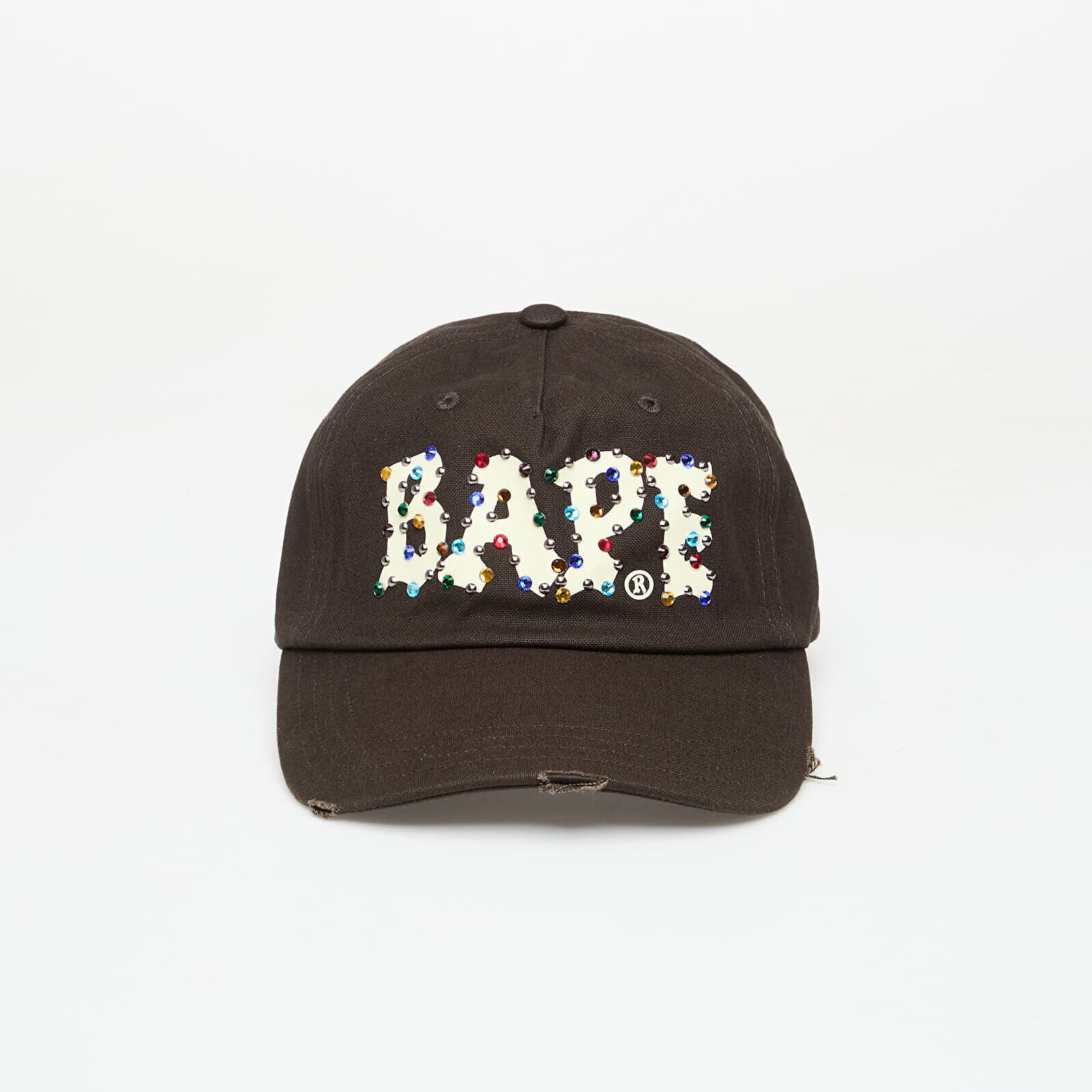 A BATHING APE Color Stone Panel Cap Brown Universal